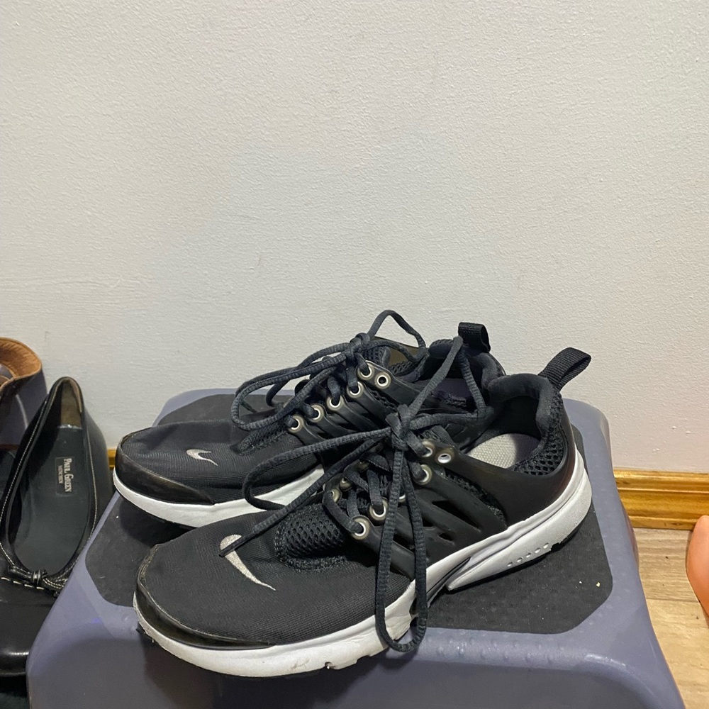 Nike Boys Air Presto 833875-015 Black Running Shoes Sneakers Size 5Y - Picture 10 of 14